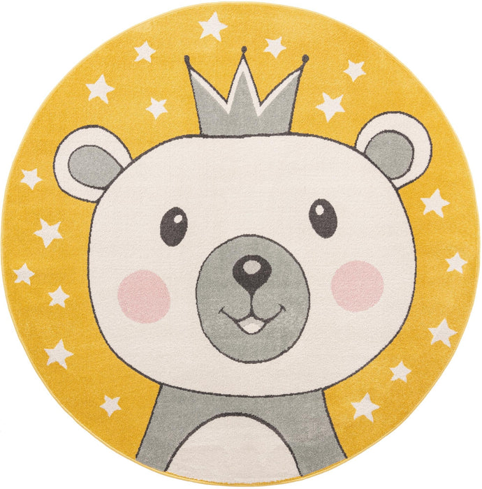 Unique Loom Whimsy Kids Collection Area Rug - Penny