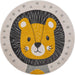 Unique Loom Whimsy Kids Collection Area Rug - Friendly Lion