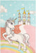 Unique Loom Whimsy Kids Collection Area Rug - Jolly Unicorn