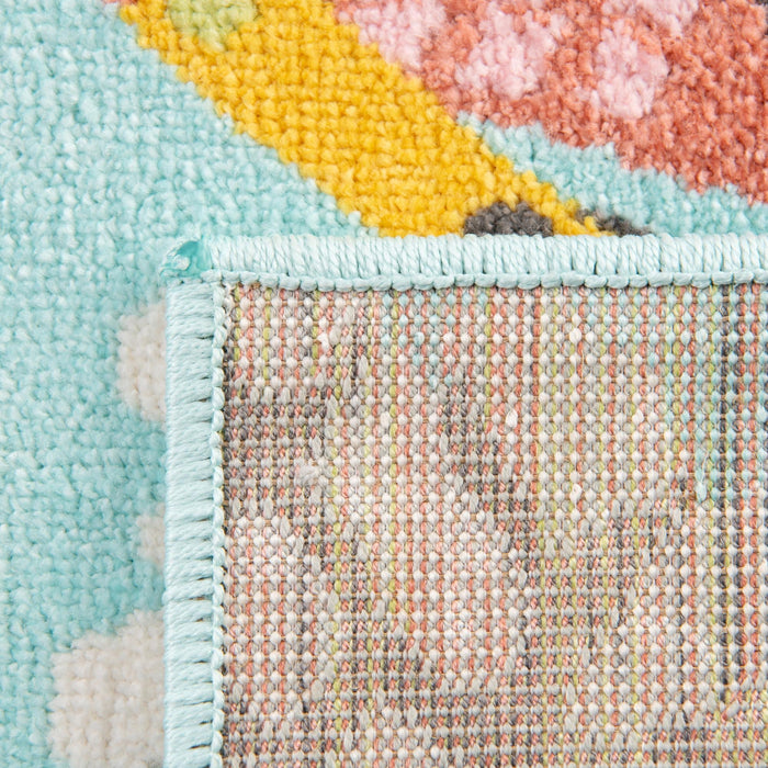Unique Loom Whimsy Kids Collection Area Rug - Trucks