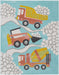 Unique Loom Whimsy Kids Collection Area Rug - Trucks