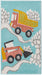 Unique Loom Whimsy Kids Collection Area Rug - Trucks