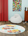 Unique Loom Whimsy Kids Collection Area Rug - Trucks