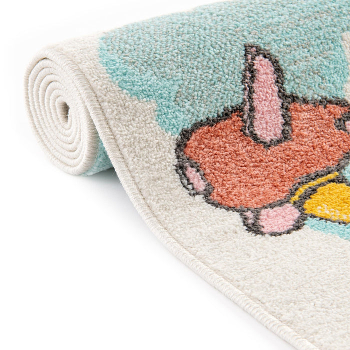 Unique Loom Whimsy Kids Collection Area Rug - Flying High