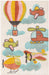Unique Loom Whimsy Kids Collection Area Rug - Flying High