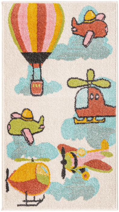 Unique Loom Whimsy Kids Collection Area Rug - Flying High