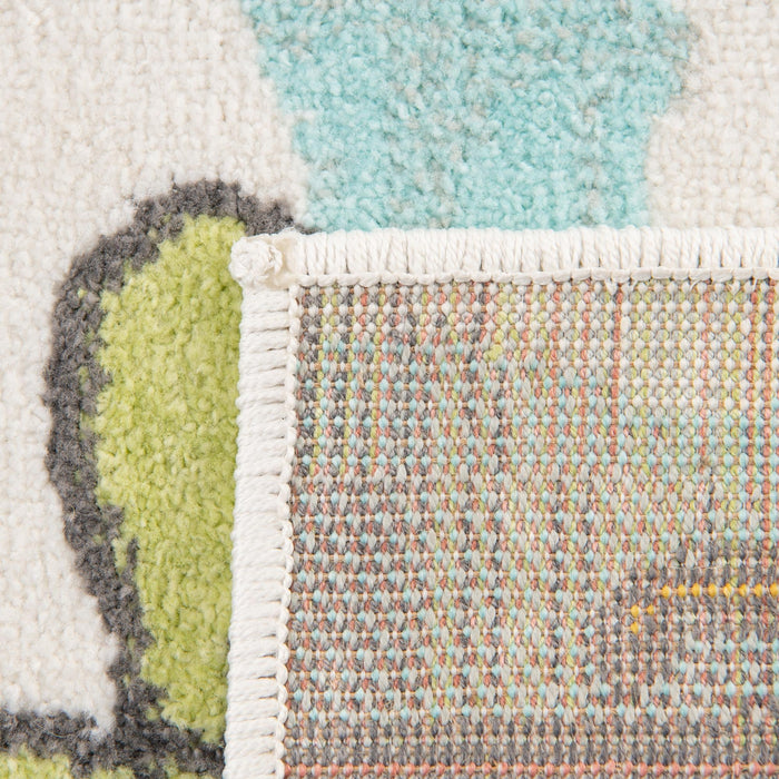 Unique Loom Whimsy Kids Collection Area Rug - Flying High