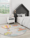 Unique Loom Whimsy Kids Collection Area Rug - Flying High