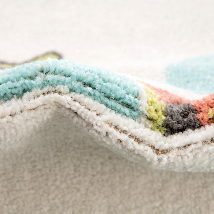 Unique Loom Whimsy Kids Collection Area Rug - Flying High
