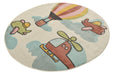 Unique Loom Whimsy Kids Collection Area Rug - Flying High