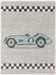 Unique Loom Whimsy Kids Collection Area Rug - Race Car