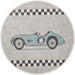 Unique Loom Whimsy Kids Collection Area Rug - Race Car