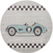 Unique Loom Whimsy Kids Collection Area Rug - Race Car