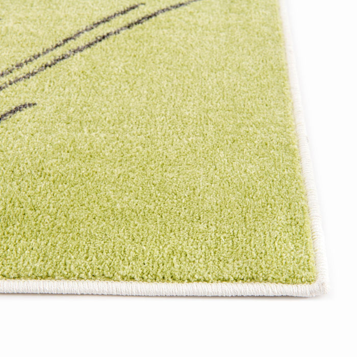 Unique Loom Whimsy Kids Collection Area Rug - Soccer Player