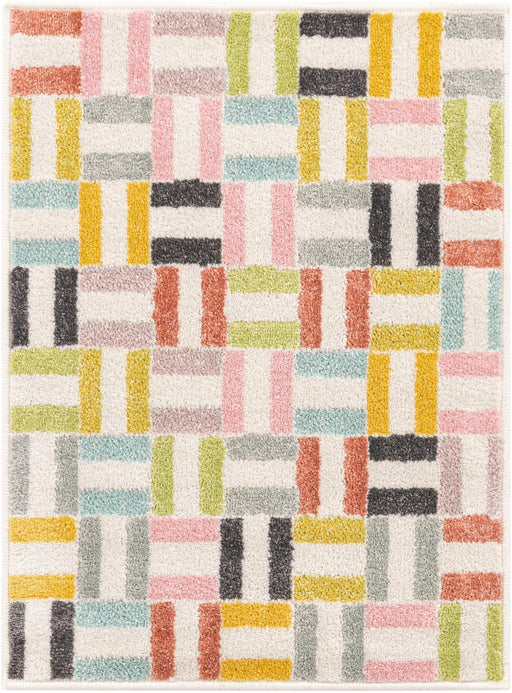 Unique Loom Whimsy Kids Collection Area Rug - Chicklets