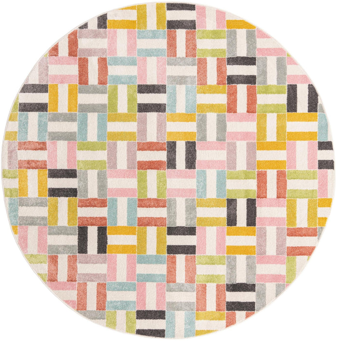 Unique Loom Whimsy Kids Collection Area Rug - Chicklets