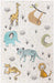 Unique Loom Whimsy Kids Collection Area Rug - Zoo