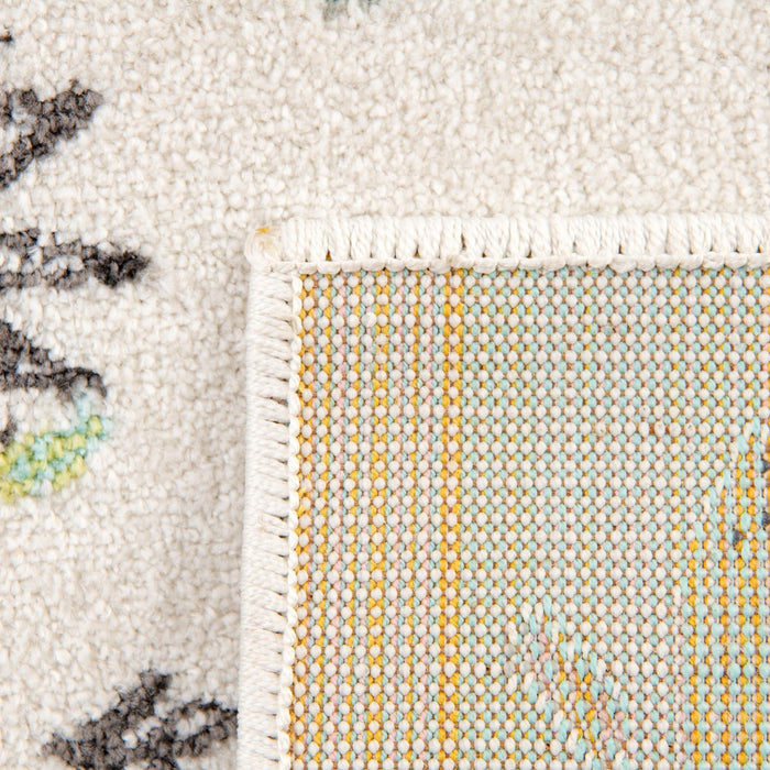 Unique Loom Whimsy Kids Collection Area Rug - Zoo