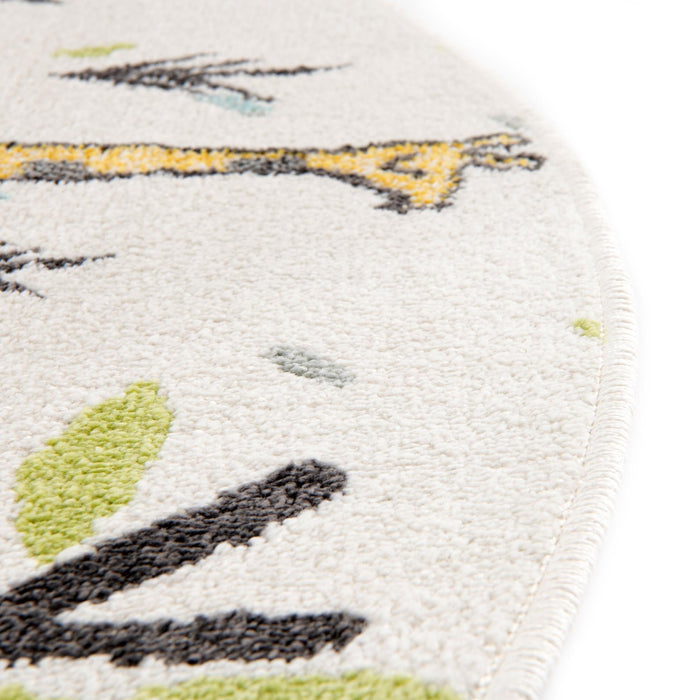 Unique Loom Whimsy Kids Collection Area Rug - Zoo