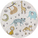 Unique Loom Whimsy Kids Collection Area Rug - Zoo