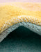 Unique Loom Whimsy Kids Collection Area Rug - Pastel Abstract Rainbow