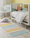Unique Loom Whimsy Kids Collection Area Rug - Pastel Abstract Rainbow