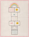 Unique Loom Whimsy Kids Collection Area Rug - Hopscotch