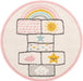 Unique Loom Whimsy Kids Collection Area Rug - Hopscotch