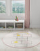 Unique Loom Whimsy Kids Collection Area Rug - Hopscotch