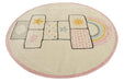 Unique Loom Whimsy Kids Collection Area Rug - Hopscotch
