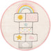 Unique Loom Whimsy Kids Collection Area Rug - Hopscotch