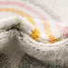 Unique Loom Whimsy Kids Collection Area Rug - Rainbow, Stars, And Clouds