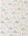 Unique Loom Whimsy Kids Collection Area Rug - Rainbow, Stars, And Clouds