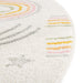 Unique Loom Whimsy Kids Collection Area Rug - Rainbow, Stars, And Clouds