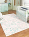 Unique Loom Whimsy Kids Collection Area Rug - Safari Animals