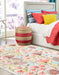 Unique Loom Whimsy Kids Collection Area Rug - Wildflowers