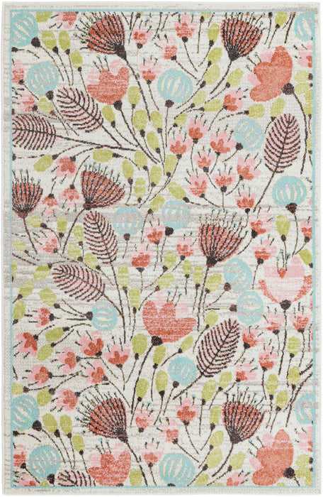 Unique Loom Whimsy Kids Collection Area Rug - Wildflowers