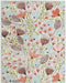 Unique Loom Whimsy Kids Collection Area Rug - Wildflowers