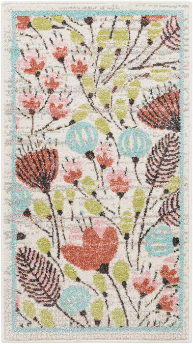 Unique Loom Whimsy Kids Collection Area Rug - Wildflowers