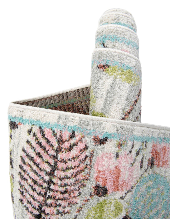 Unique Loom Whimsy Kids Collection Area Rug - Wildflowers