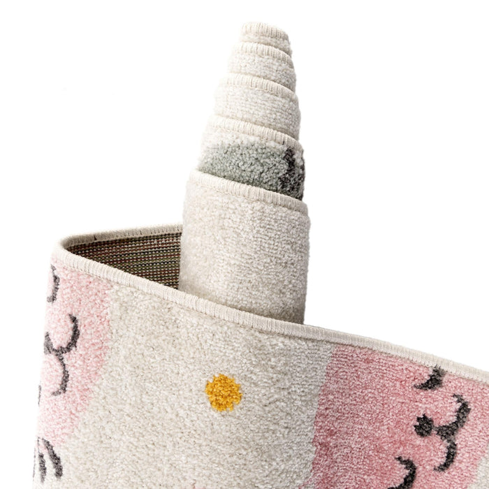 Unique Loom Whimsy Kids Collection Area Rug - Molly