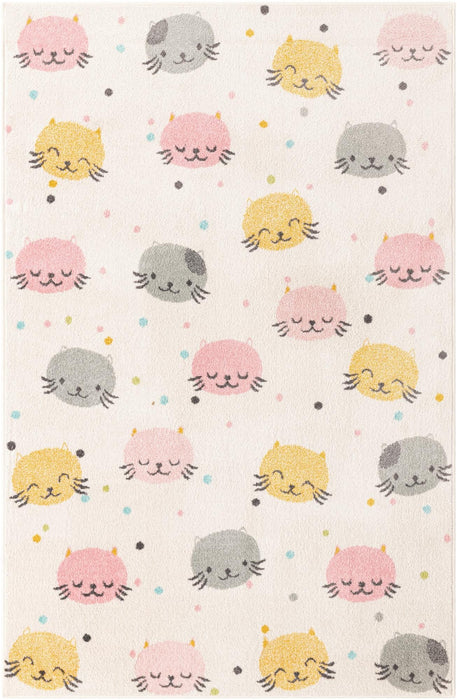 Unique Loom Whimsy Kids Collection Area Rug - Molly