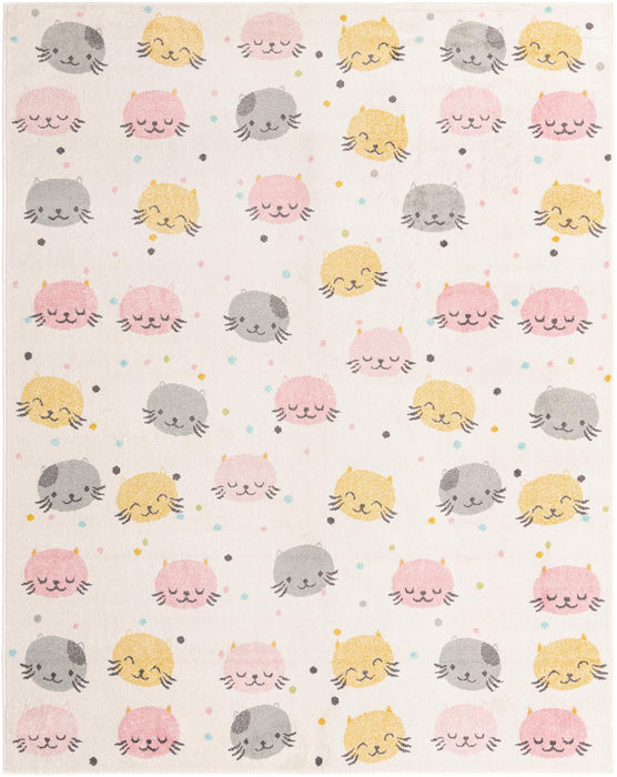 Unique Loom Whimsy Kids Collection Area Rug - Molly