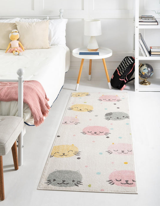 Unique Loom Whimsy Kids Collection Area Rug - Molly
