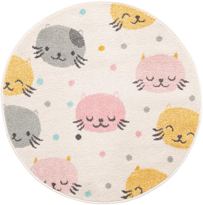 Unique Loom Whimsy Kids Collection Area Rug - Molly