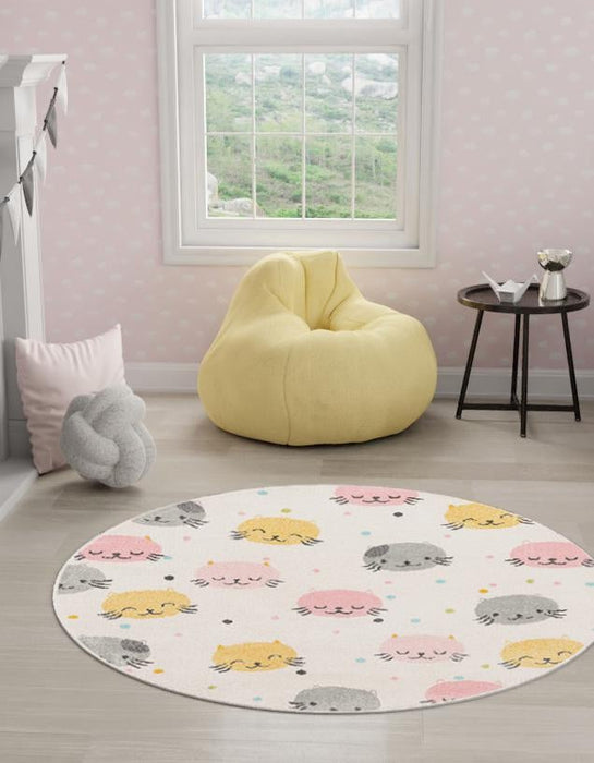 Unique Loom Whimsy Kids Collection Area Rug - Molly