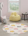 Unique Loom Whimsy Kids Collection Area Rug - Molly