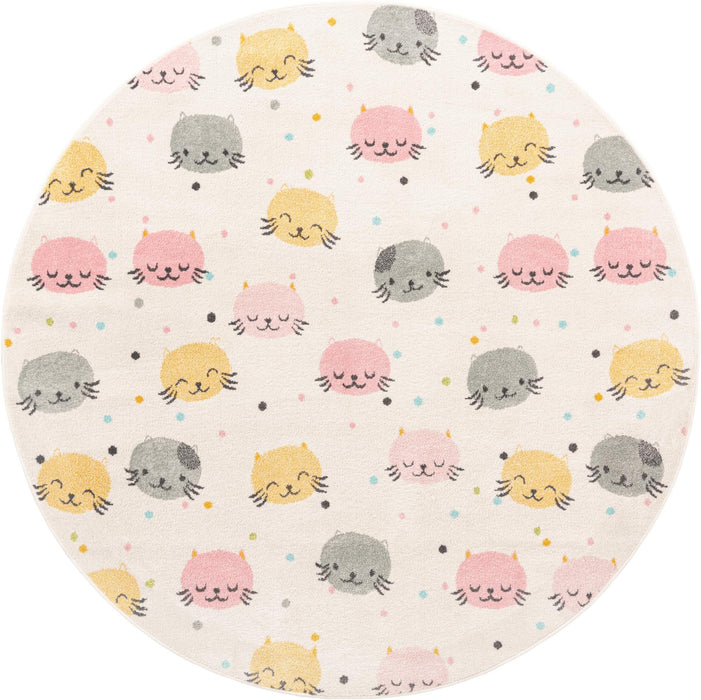 Unique Loom Whimsy Kids Collection Area Rug - Molly