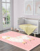 Unique Loom Whimsy Kids Collection Area Rug - Llama