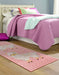 Unique Loom Whimsy Kids Collection Area Rug - Llama